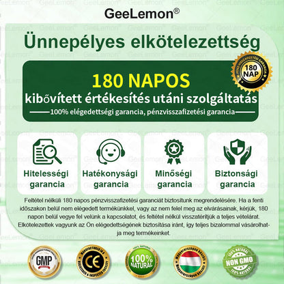 Gratulálunk! Ön lett a mai 500. vásárló. Különleges ajánlatként egy további Geelemon® terméket 50% kedvezménnyel vásárolhat meg!