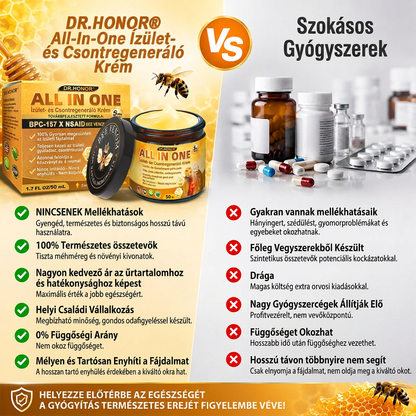 HU DR.HONOR® All-In-One Ízületi és Csontápoló Krém (Kifejezetten idősebb felnőttek számára)