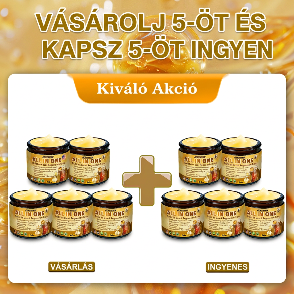 HU DR.HONOR® All-In-One Ízületi és Csontápoló Krém (Kifejezetten idősebb felnőttek számára)