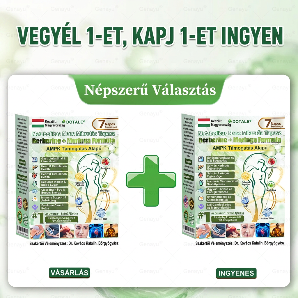 Gratulálunk! Ön lett a mai 500. vásárló. Különleges ajánlatként egy további DOTALE® terméket 50% kedvezménnyel vásárolhat meg!