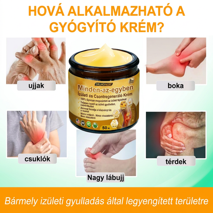 HU DR.HONOR® All-In-One Ízületi és Csontápoló Krém (Kifejezetten idősebb felnőttek számára)