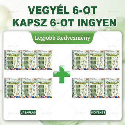 Gratulálunk! Ön lett a mai 500. vásárló. Különleges ajánlatként egy további DOTALE® terméket 50% kedvezménnyel vásárolhat meg!